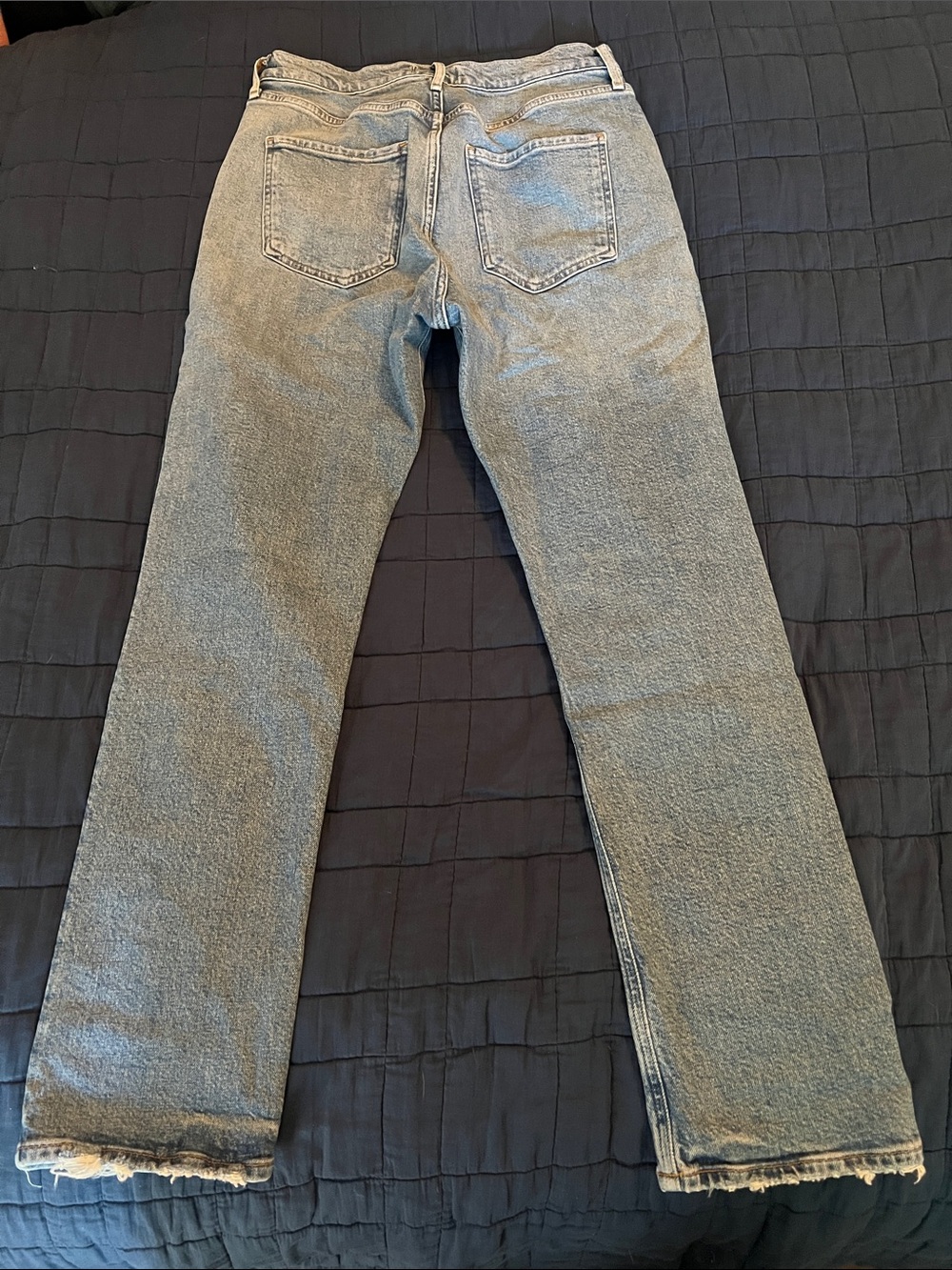 AGOLDE Riley Long High Rise Straight Leg Jean - Picture 6 of 6